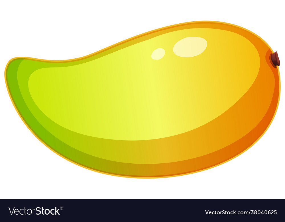 yellow mango clipart