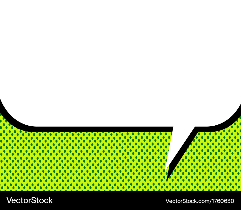 Blank empty speech bubbles Royalty Free Vector Image