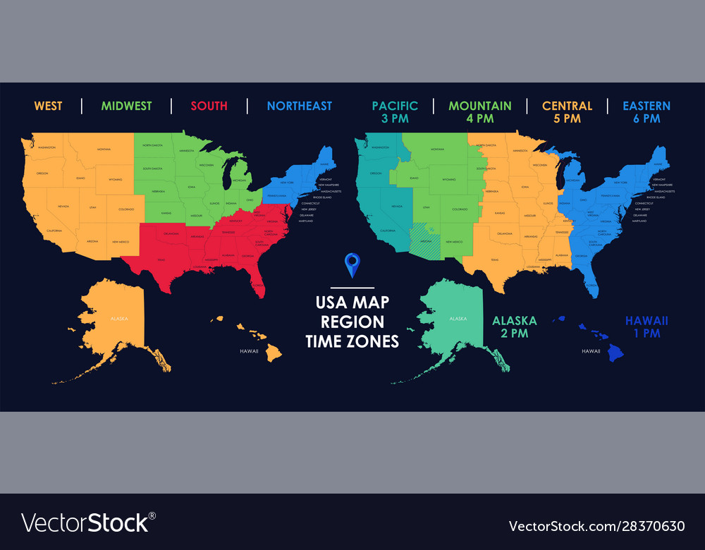 Time Zone Map