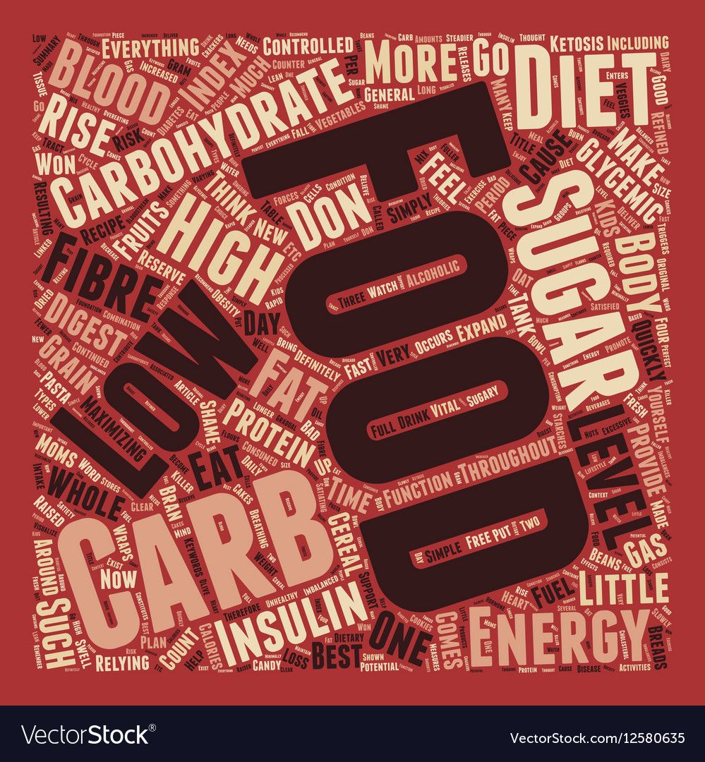 potential diet killer food high in carbohydrates vector image importance of carbohydrates flyer