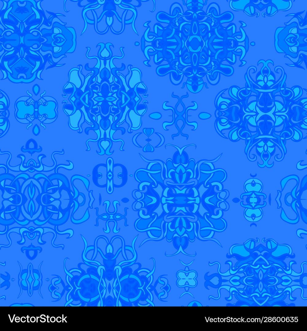 Seamless pattern with colorful abstract shape Vector Image