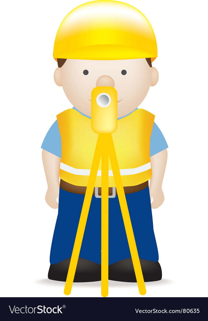 Surveyor Royalty Free Vector Image - VectorStock