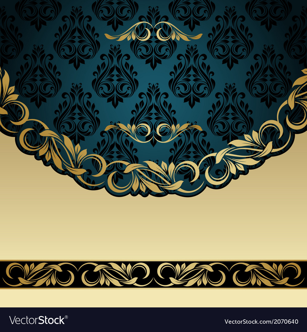 Invitation card Royalty Free Vector Image - VectorStock