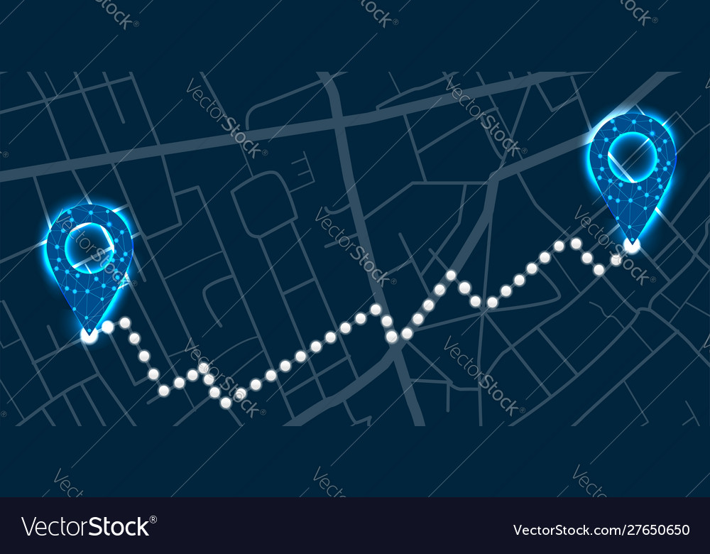 Navigation digital concept Royalty Free Vector Image