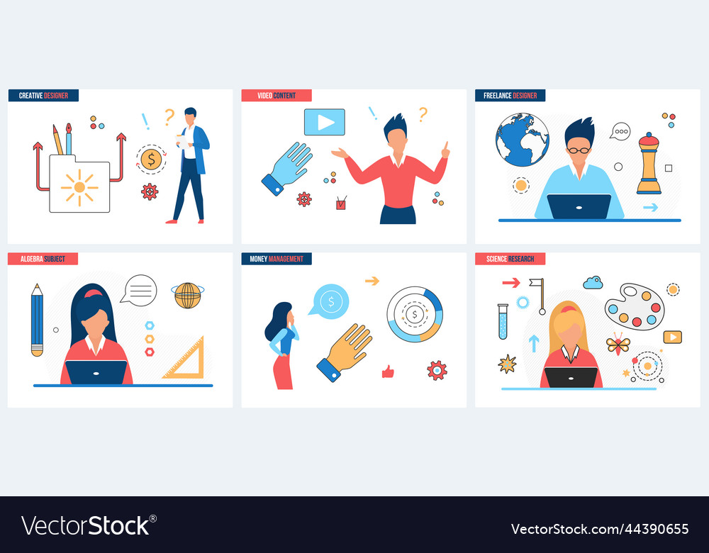 Art content creation digital technology tools Vector Image