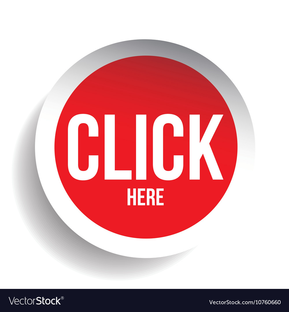  Click  here icon  button  Royalty Free Vector Image