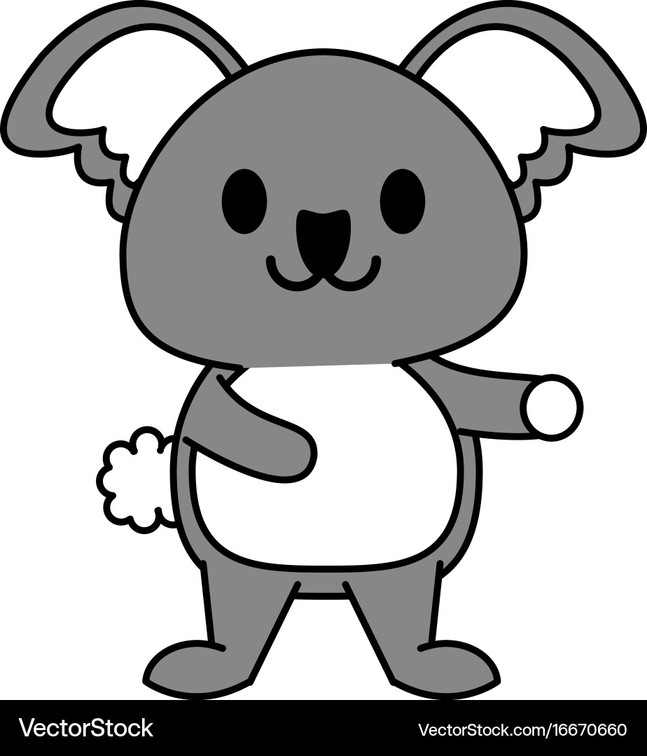 Koala Royalty Free Vector Image - VectorStock