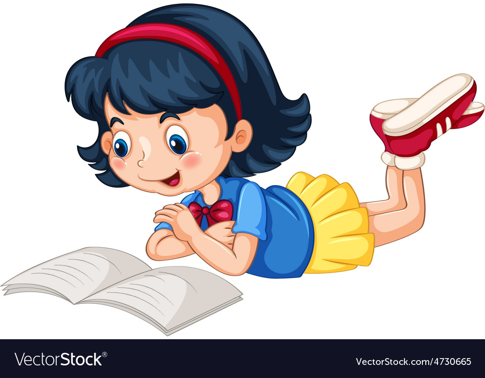 Reading Royalty Free Vector Image - Vectorstock