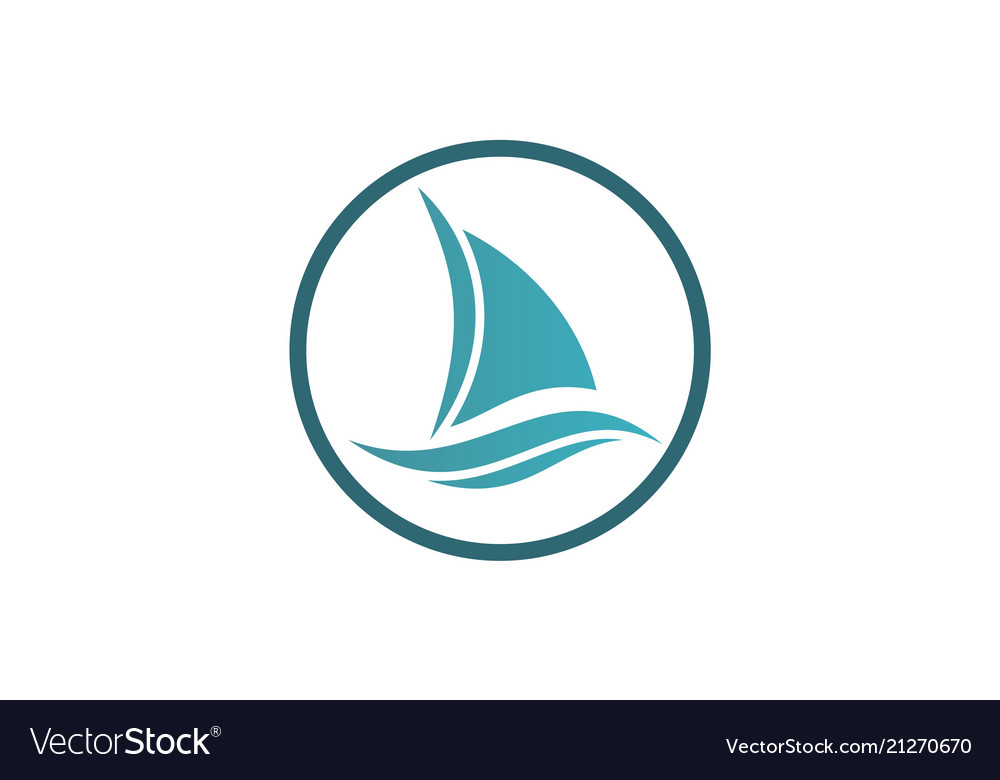 yacht boat logo