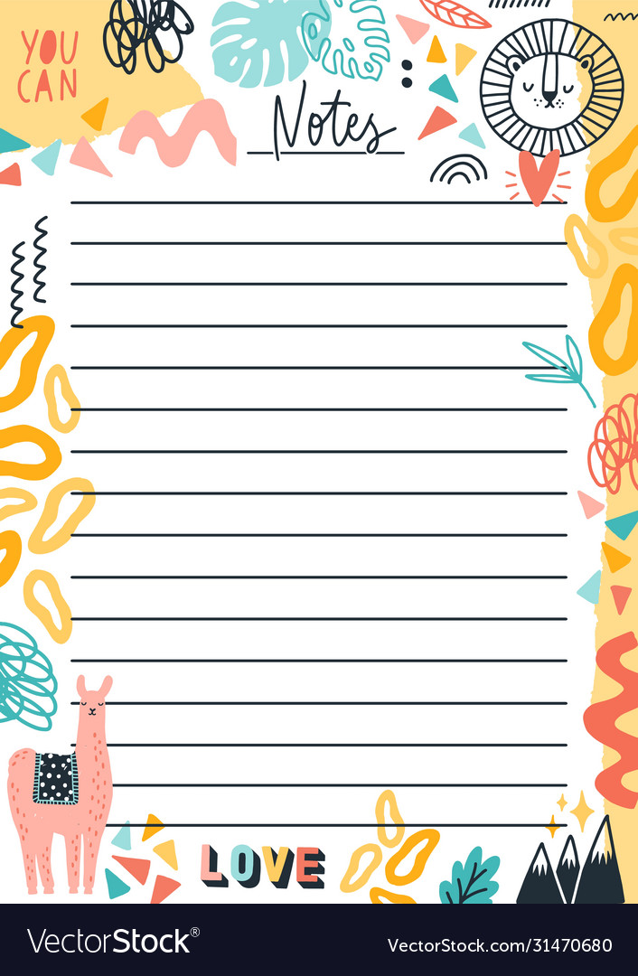 Fonts for Doodle Notes - Download the Full FREE Doodle Note