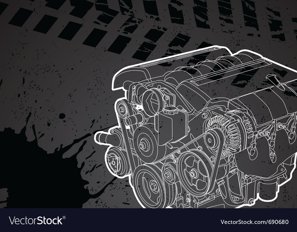 Engine Royalty Free Vector Image - VectorStock