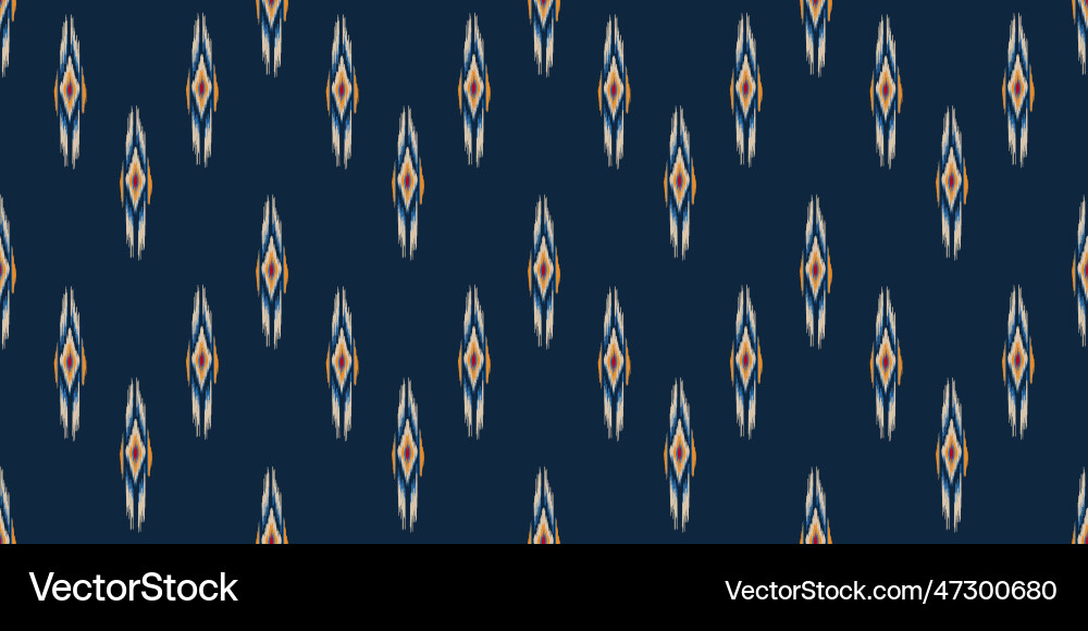 Ethnic geometric seamless pattern Royalty Free Vector Image