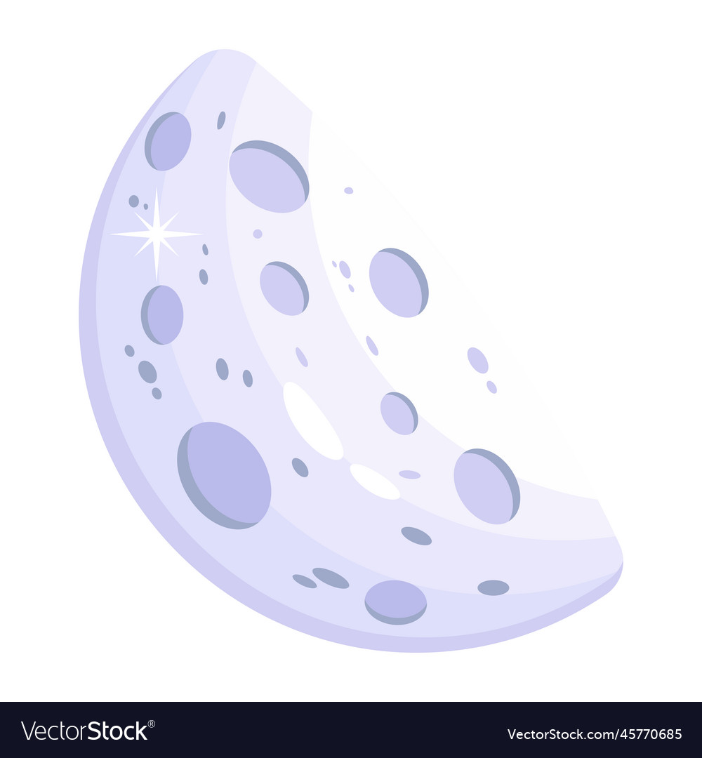 Crescent Royalty Free Vector Image - VectorStock