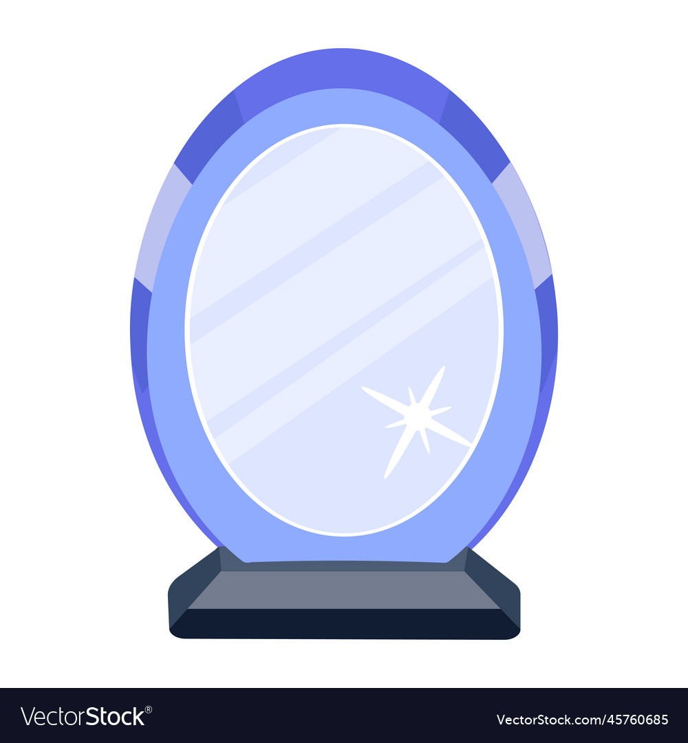 Crystal trophy Royalty Free Vector Image - VectorStock