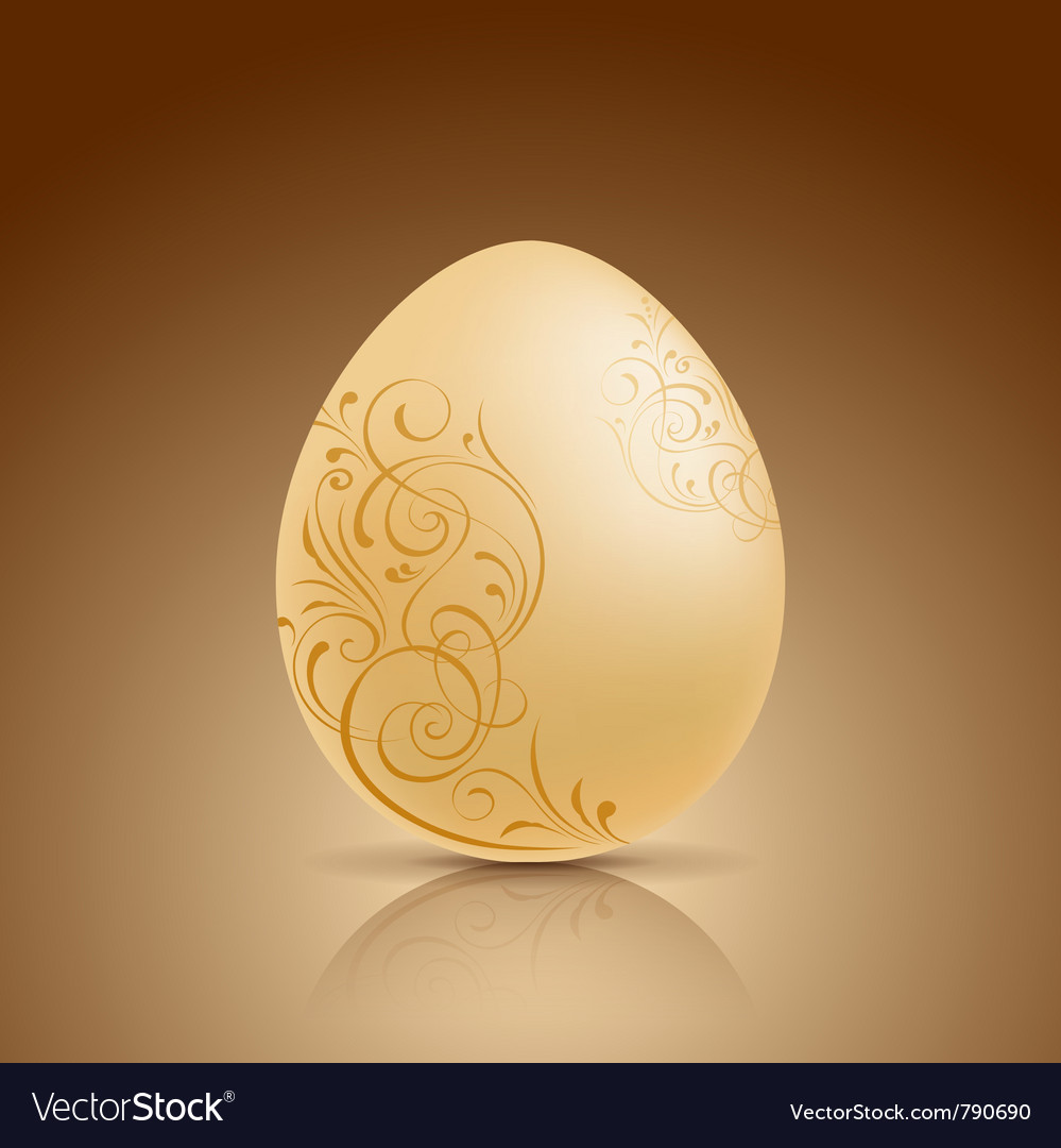 Happy easter egg Royalty Free Vector Image - VectorStock