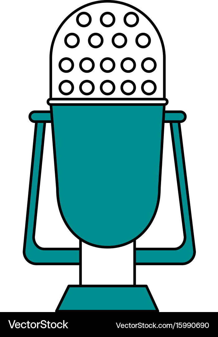 Microphone Royalty Free Vector Image - VectorStock