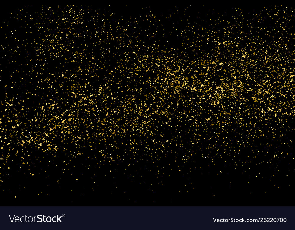 Gold glitter texture Royalty Free Vector Image