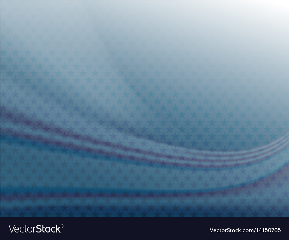 Abstract blue background with the outline Vector Image