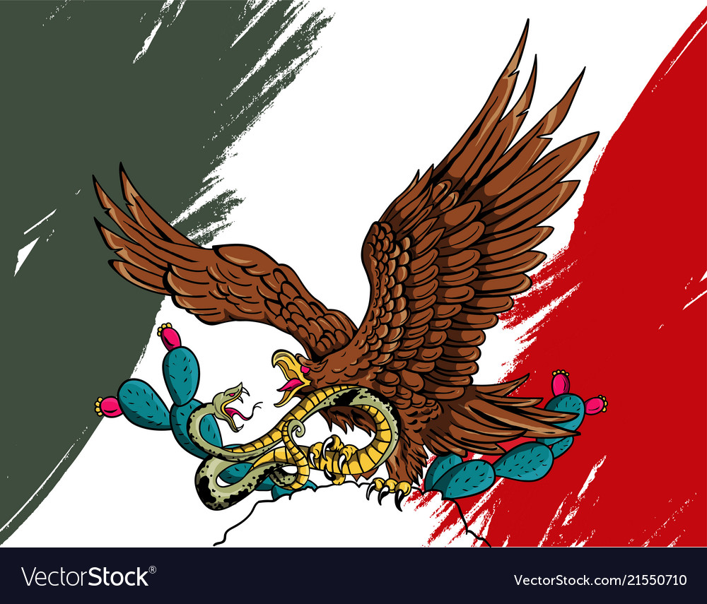 mexican eagle art