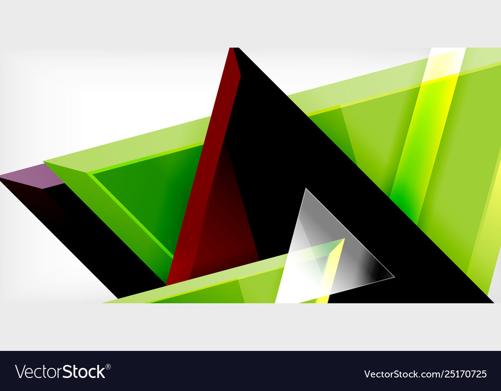 Triangle abstract background Royalty Free Vector Image