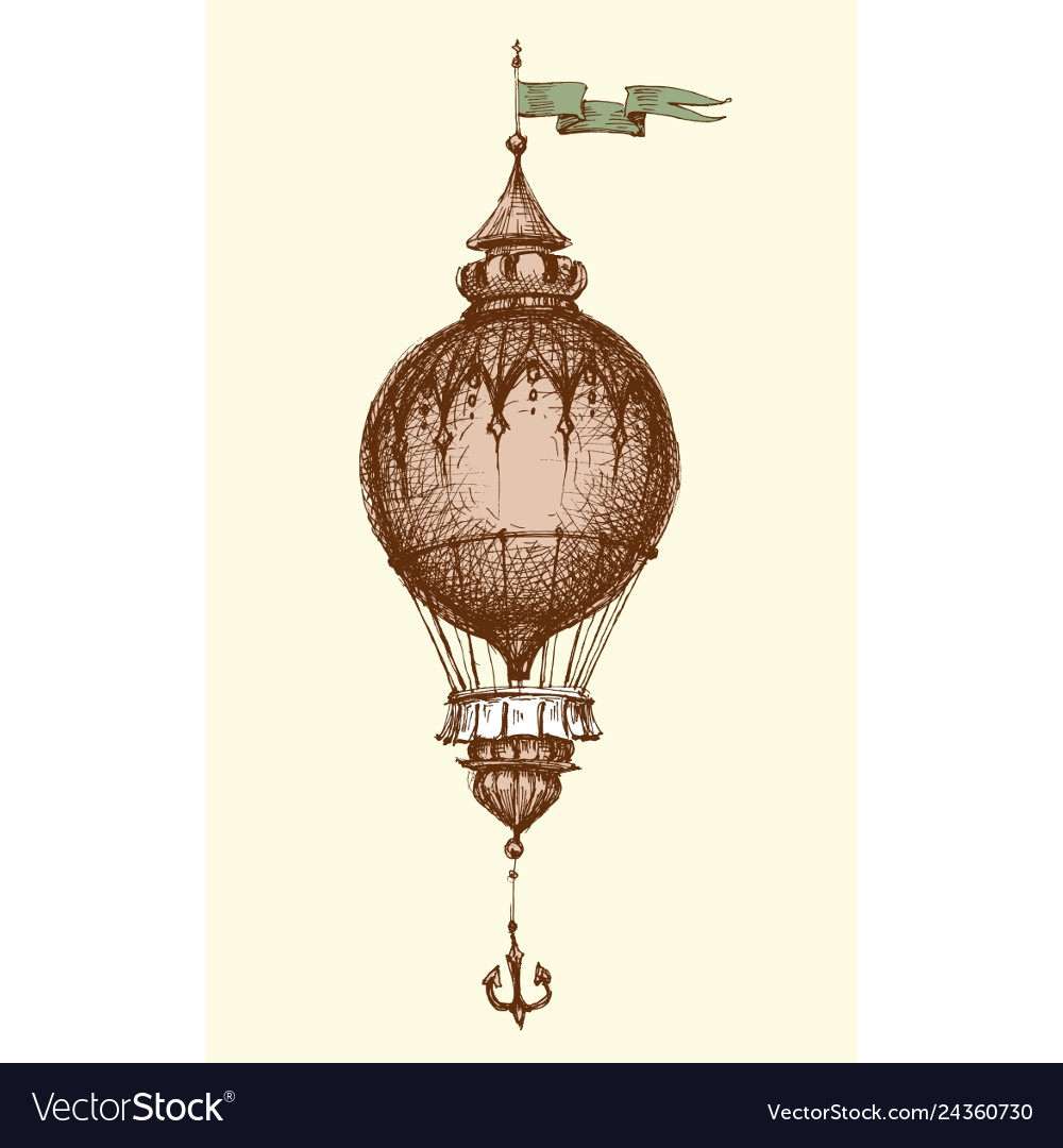 hot air balloons illustrations