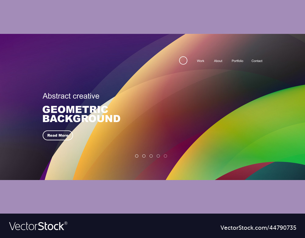 Round shapes circles and rings composition Vector Image