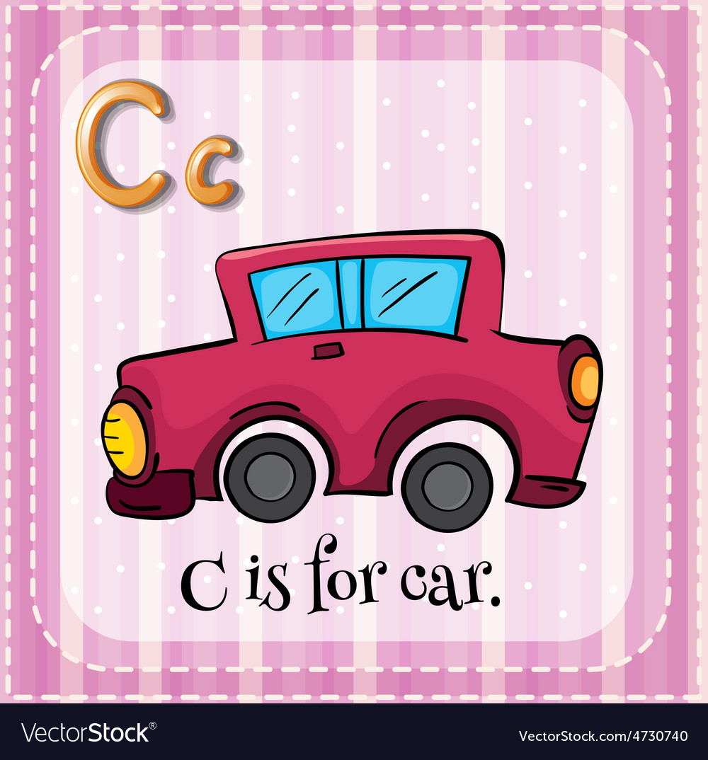 Letter C Royalty Free Vector Image Vectorstock