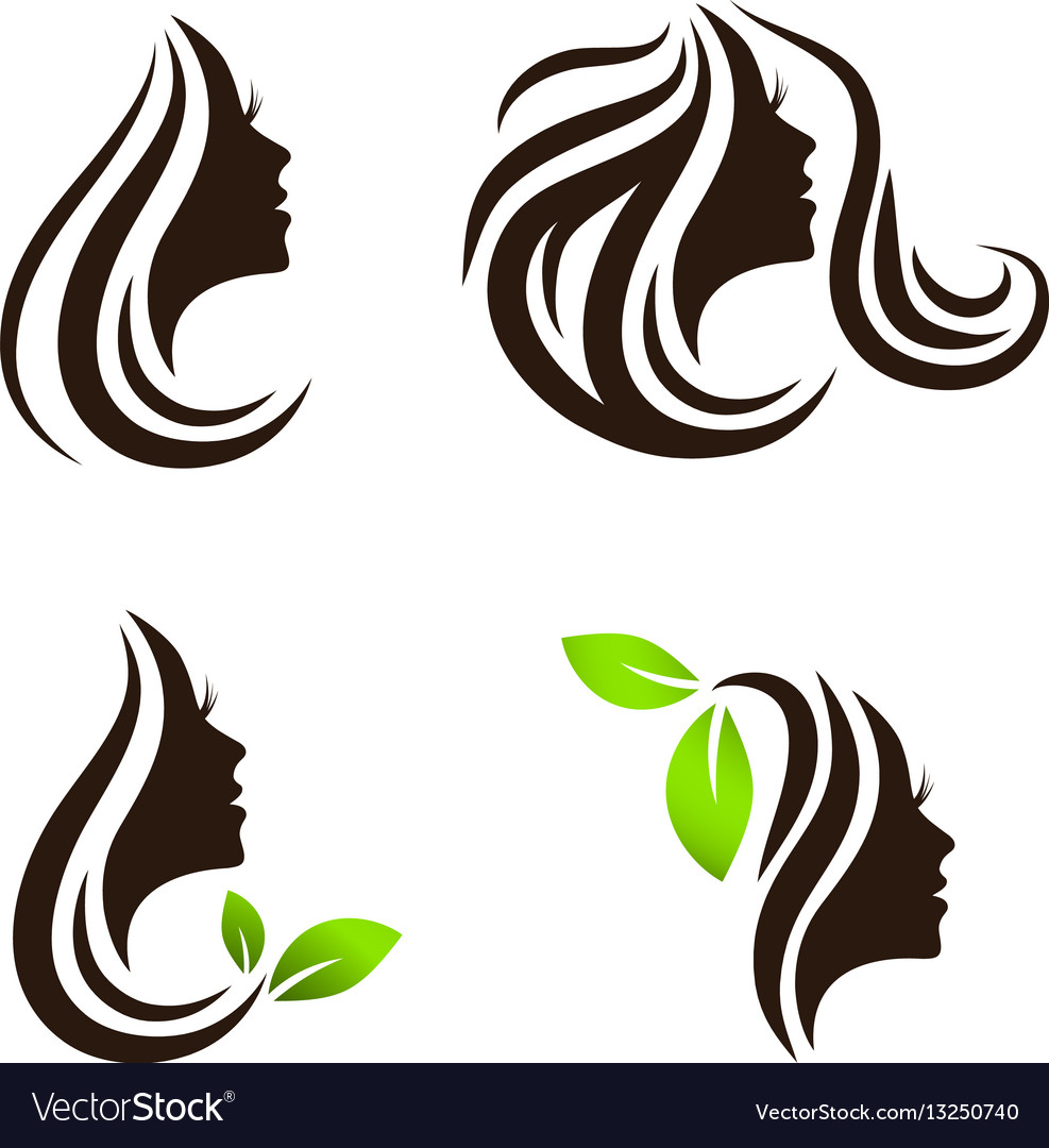 Salon Beauty Face Logo Stock Photos and Images - 123RF