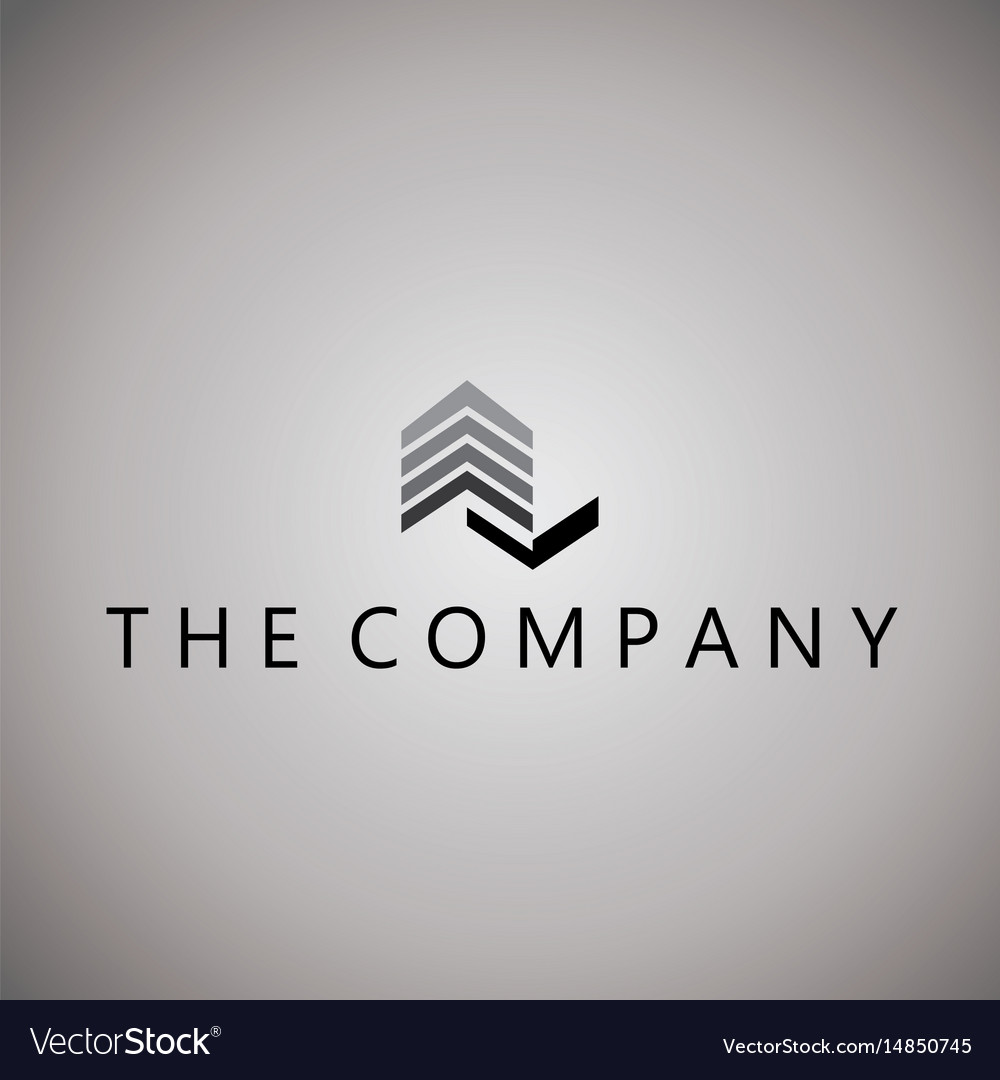 Building Logo Ideas Design Royalty Free Vector Image