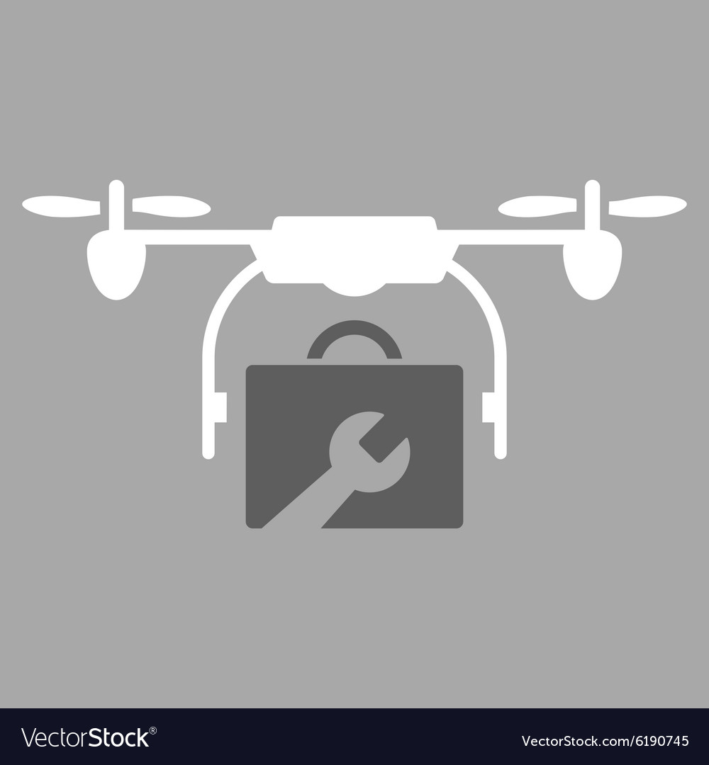 Service drone icon Royalty Free Vector Image - VectorStock