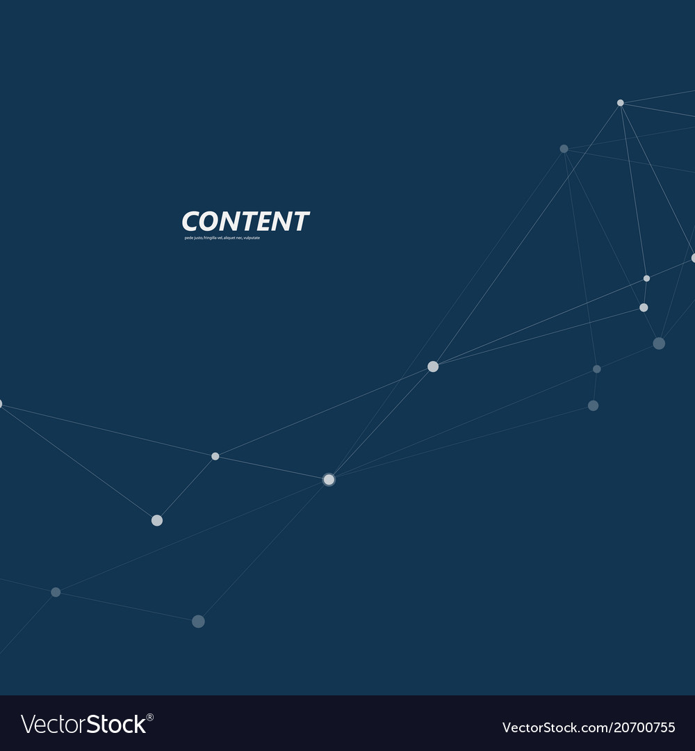 Geometric abstract structure Royalty Free Vector Image