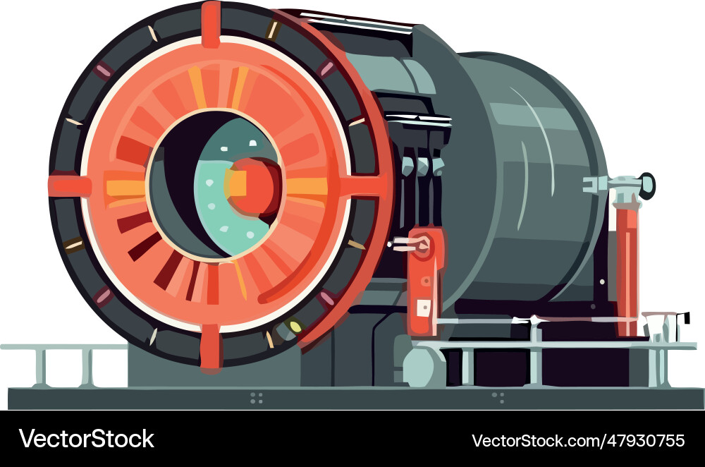 Modern engine Royalty Free Vector Image - VectorStock