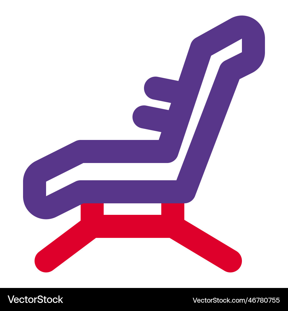 Shower chair used especially by disabled persons Vector Image