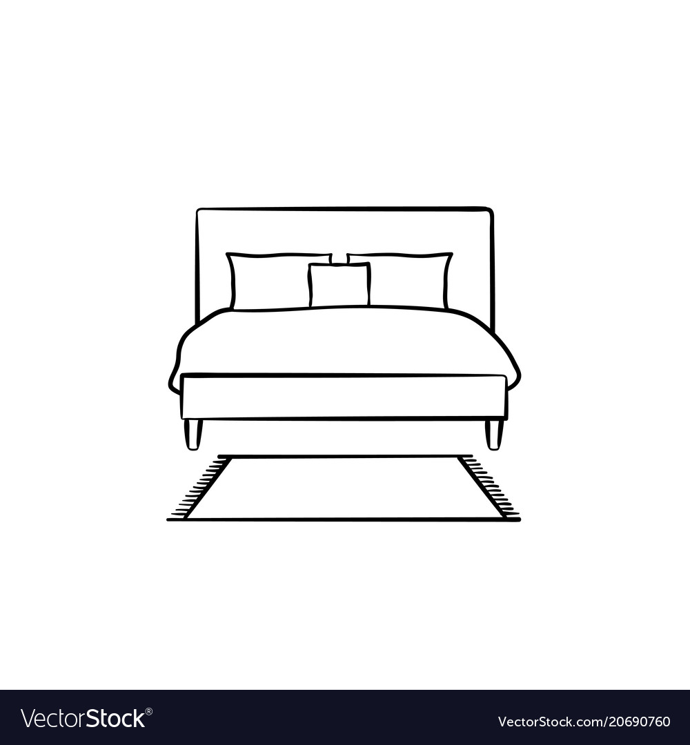 Bed sketch Vectors  Illustrations for Free Download  Freepik