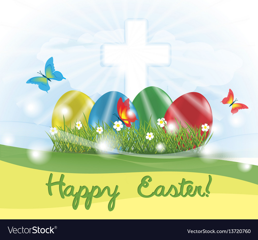 Easter greeting card