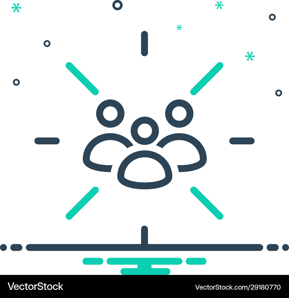 Focus group Royalty Free Vector Image - VectorStock