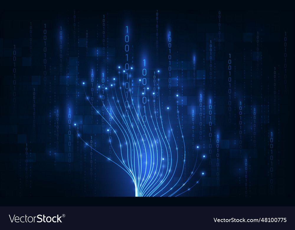 Abstract futuristic technology background concept