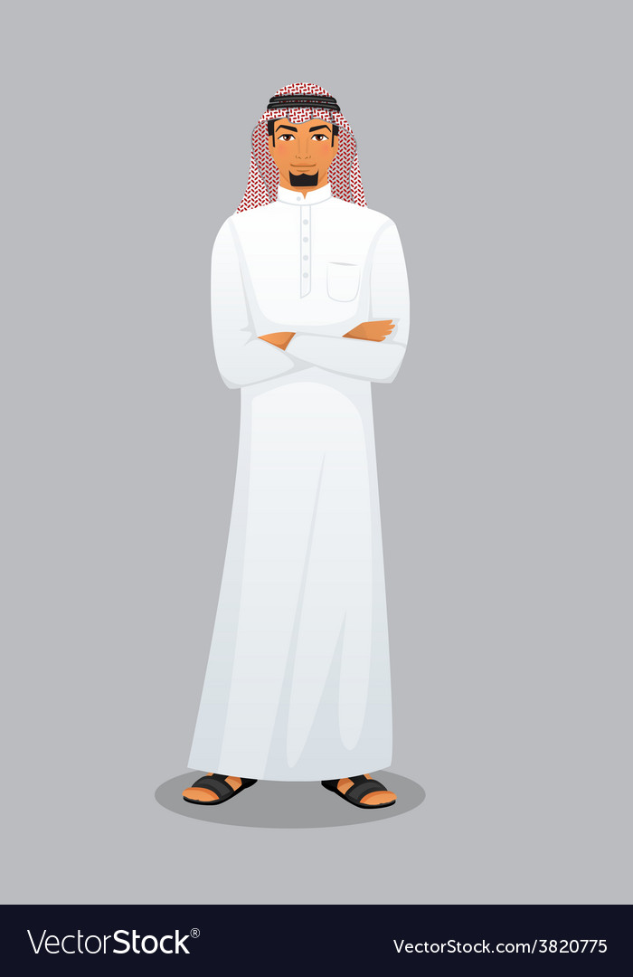 Arabic man character image