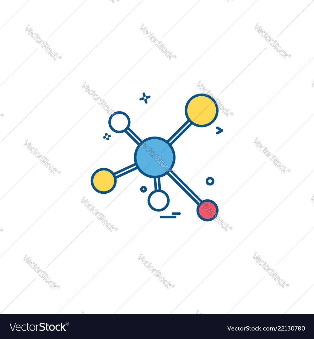 Atomic science icon Royalty Free Vector Image - VectorStock