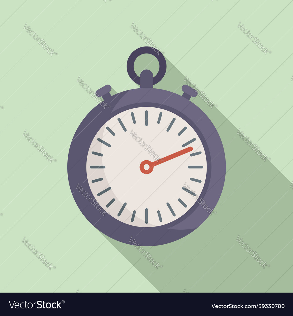 Stop time icon Royalty Free Vector Image - VectorStock