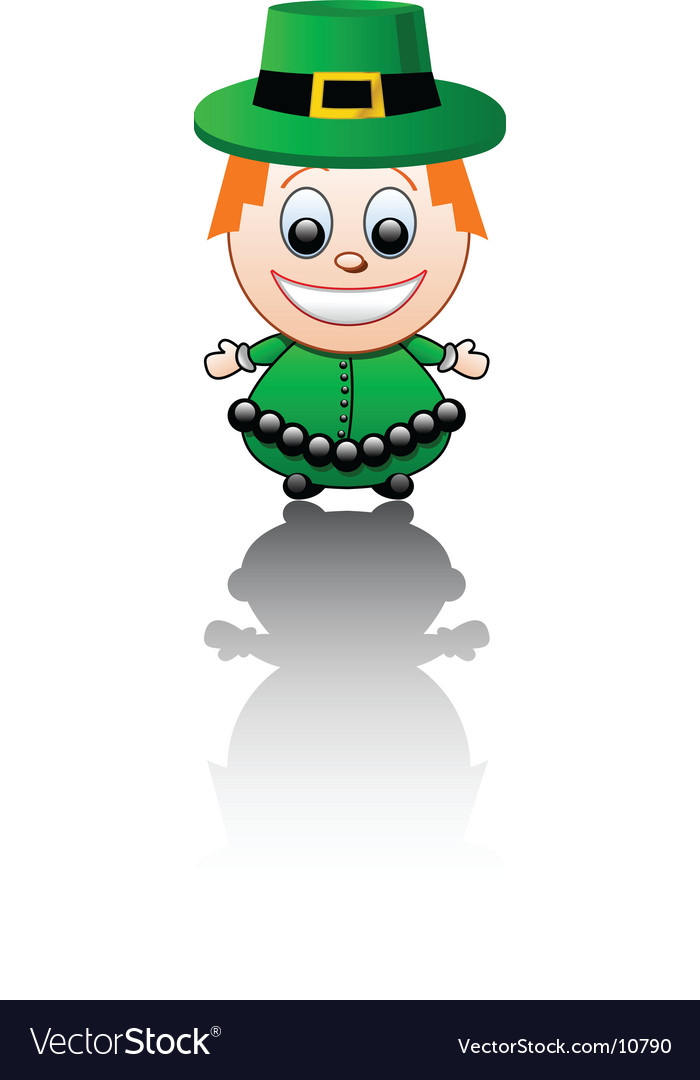 Cartoon Irish boy Royalty Free Vector Image - VectorStock