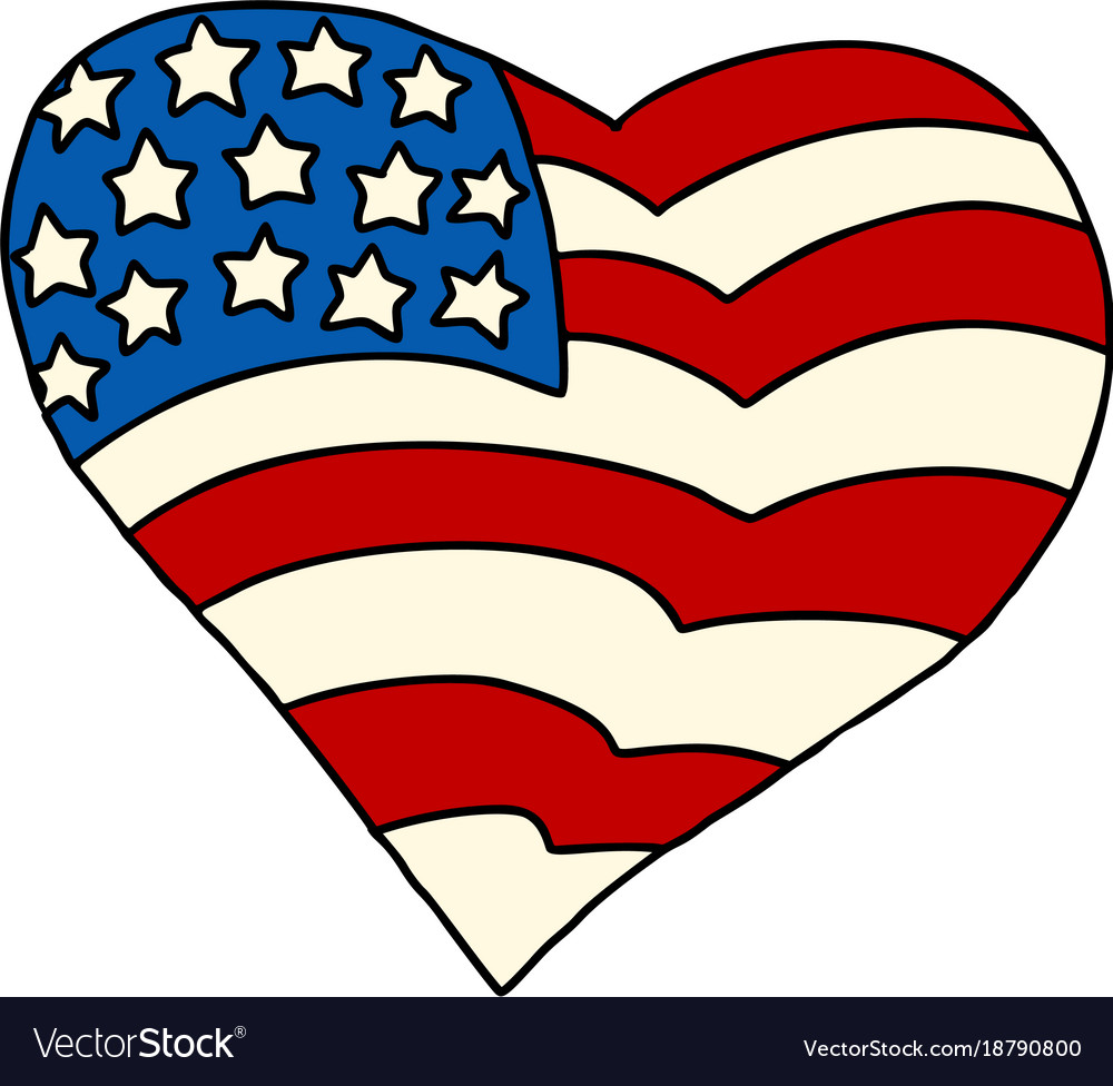 USA America - World`s Greatest Country Stock Vector - Illustration of  heart, patriotic: 97998162