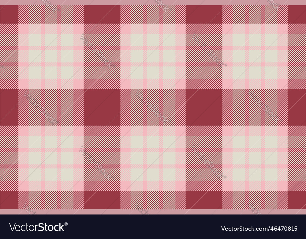 Plaid background check seamless pattern in pink Vector Image