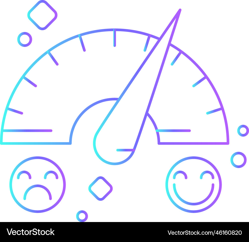 Feedback rate icons with purple blue Royalty Free Vector