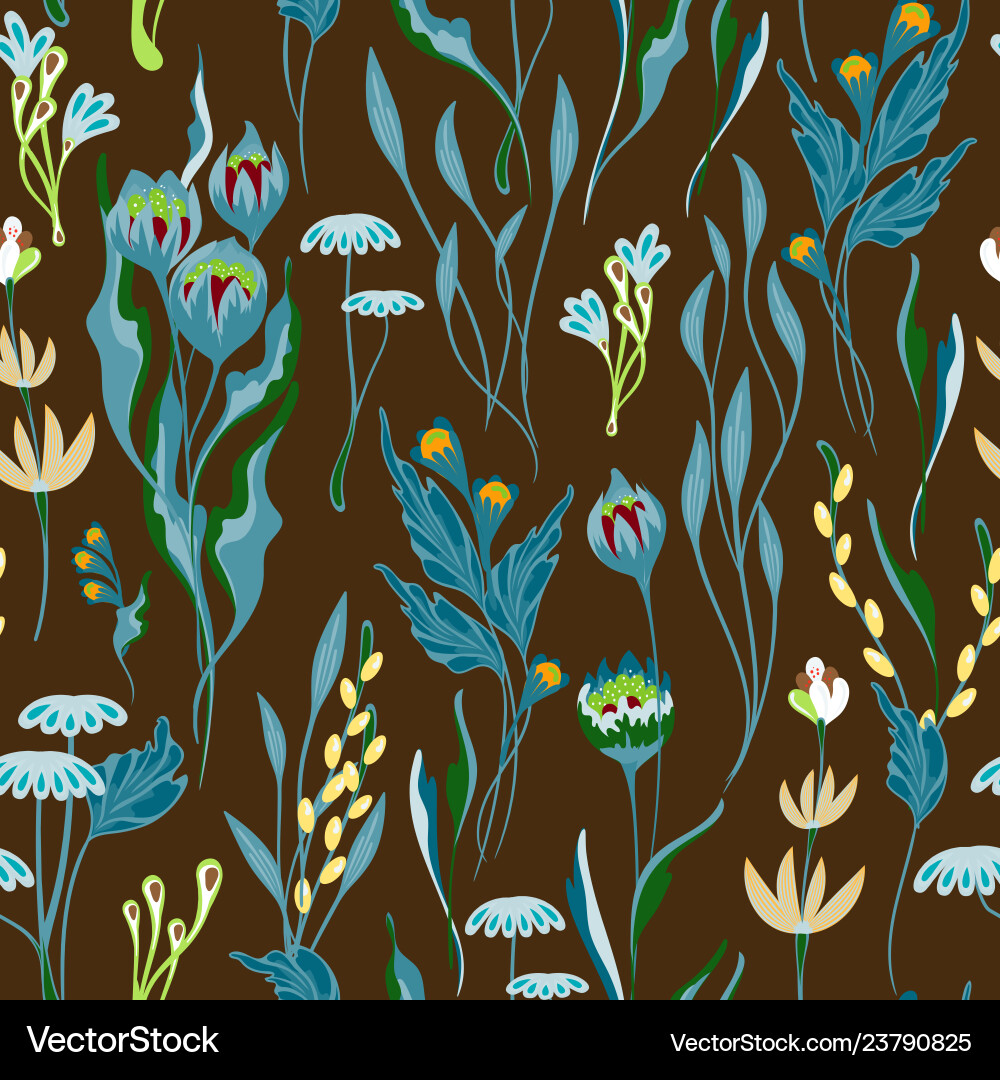 Incredibly bright seamless pattern Royalty Free Vector Image