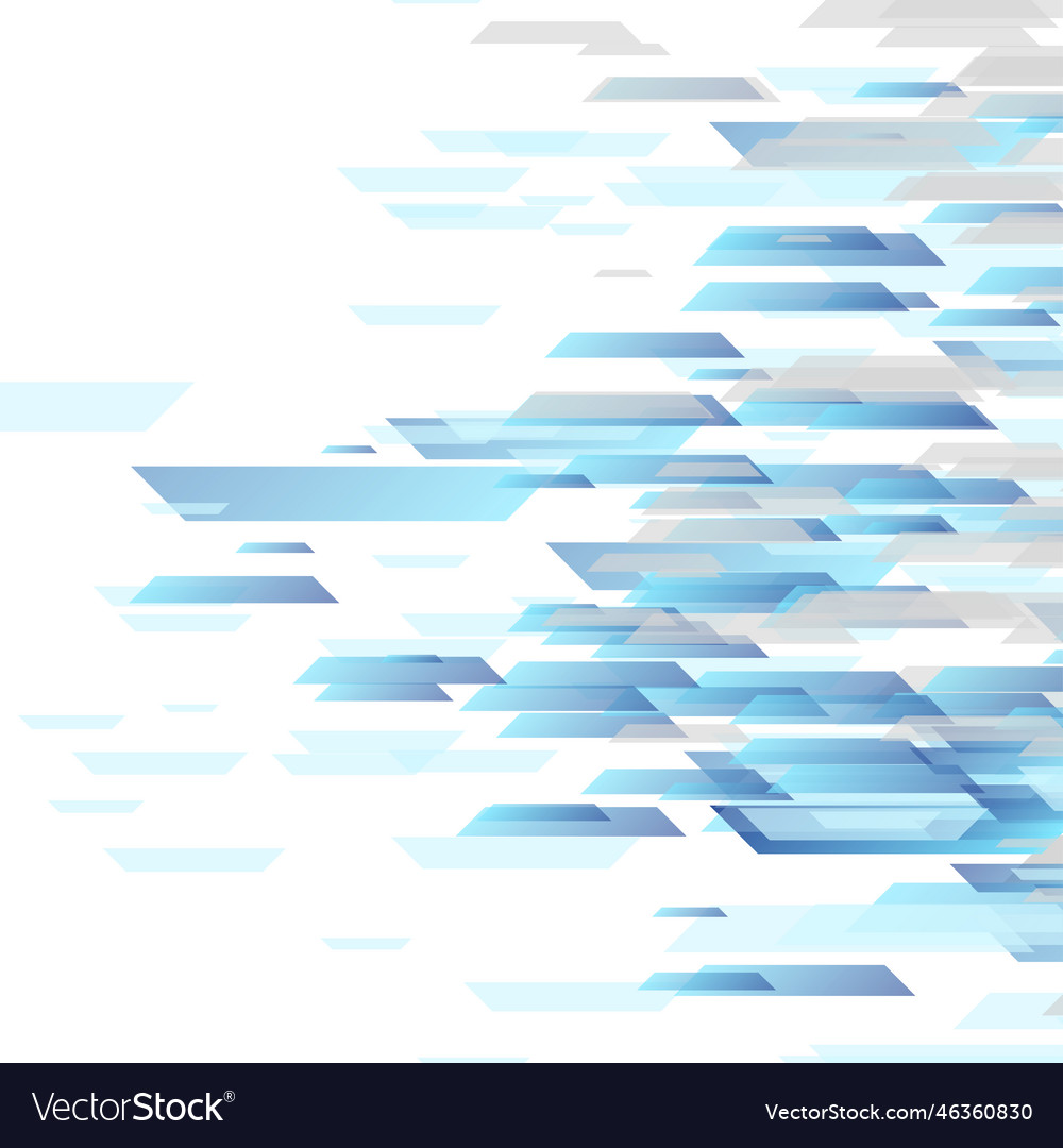 Grey blue shiny geometric tech abstract background
