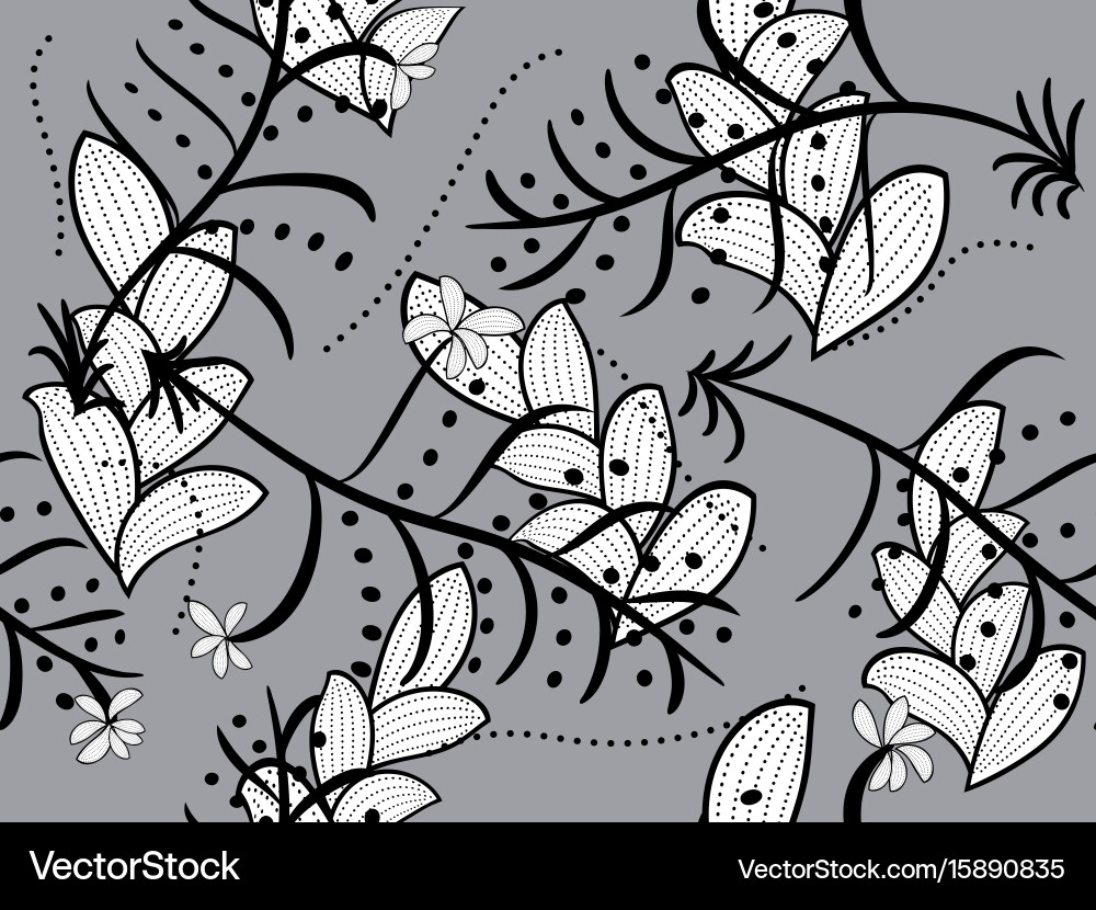 Seamless pattern in retro style Royalty Free Vector Image