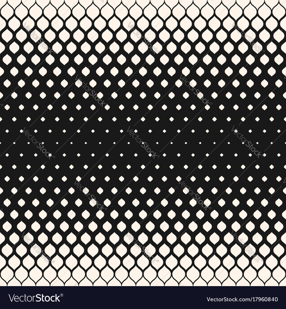 Halftone seamless pattern geometric mesh