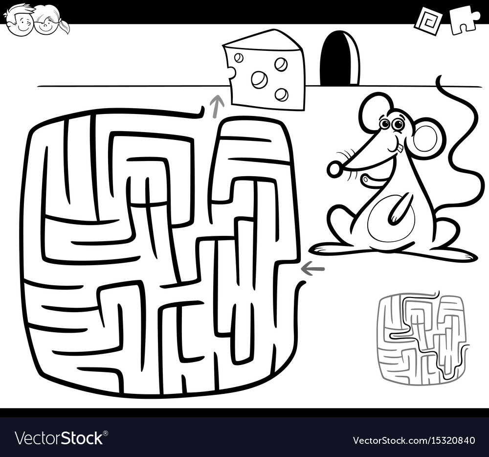 White Mouse Maze