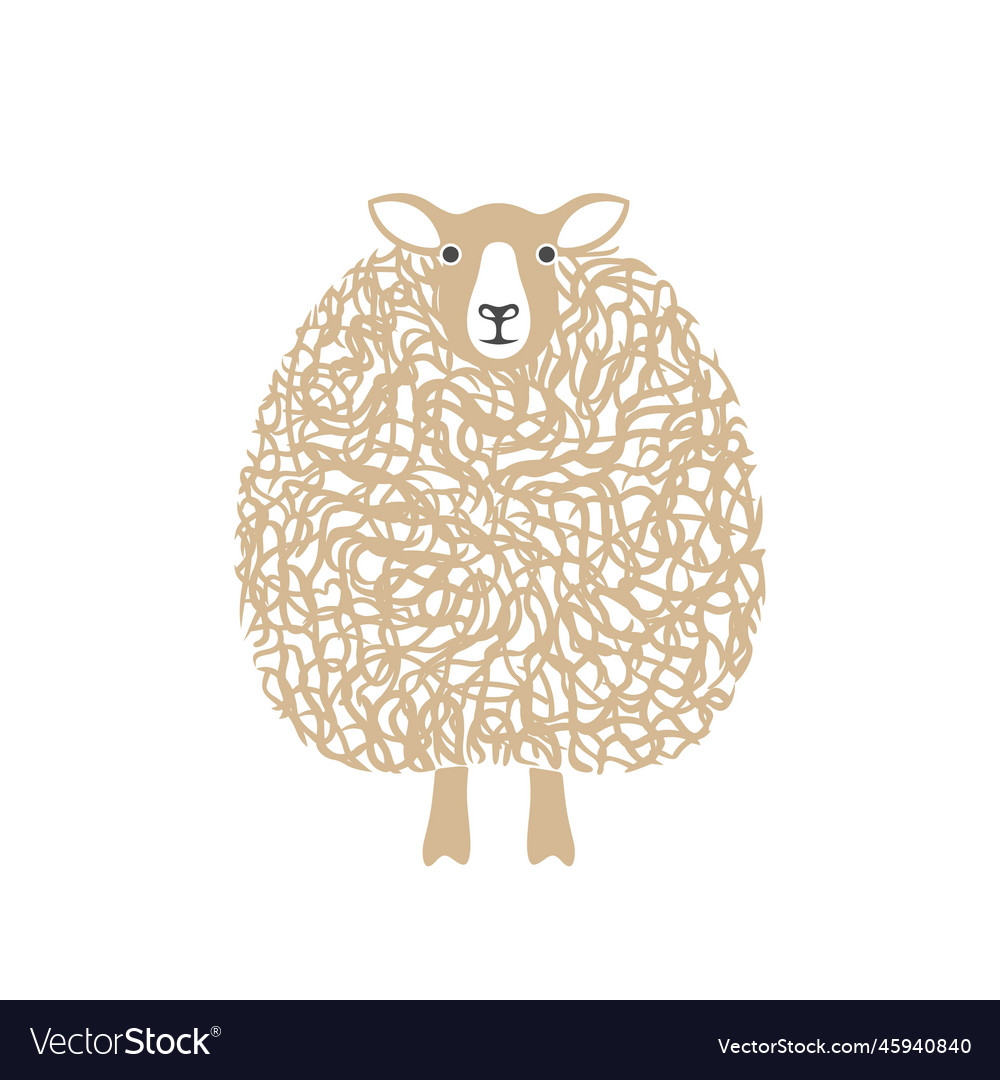 Sheep Royalty Free Vector Image - VectorStock
